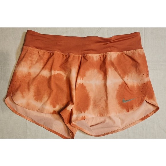 Nike Pants - Nike Women's Eclipse Mid-Rise Shorts DM7725-827 Madder Root Size XL